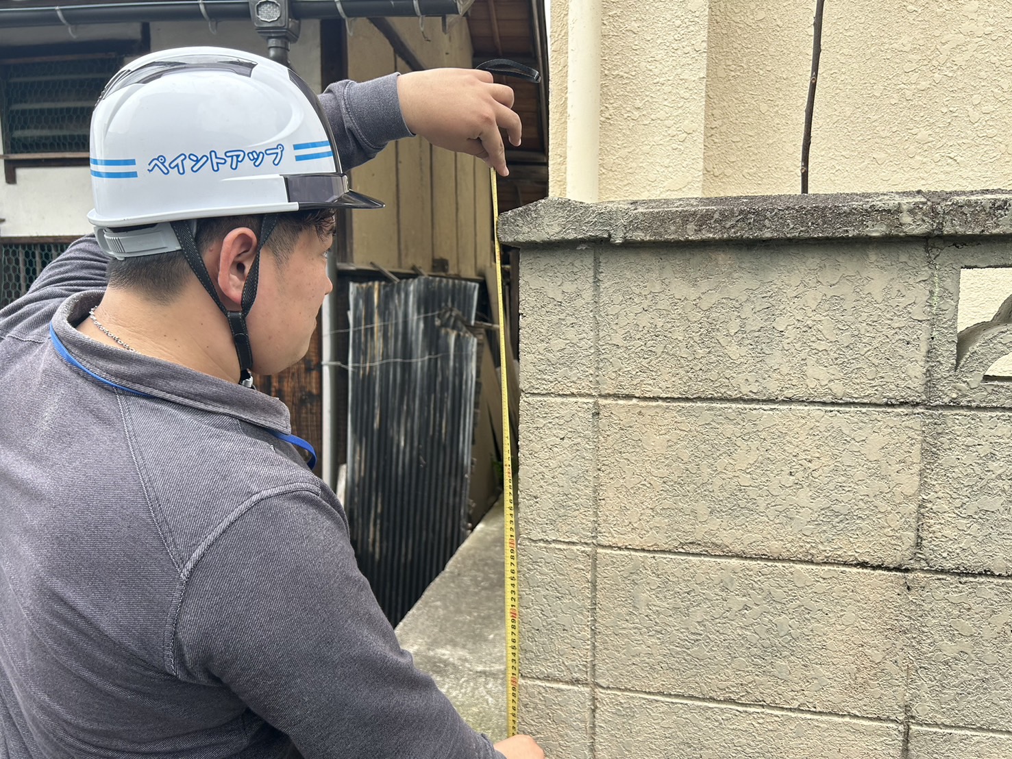 【堺市・和泉市・高石市】和泉市 外壁屋根塗装　現地調査