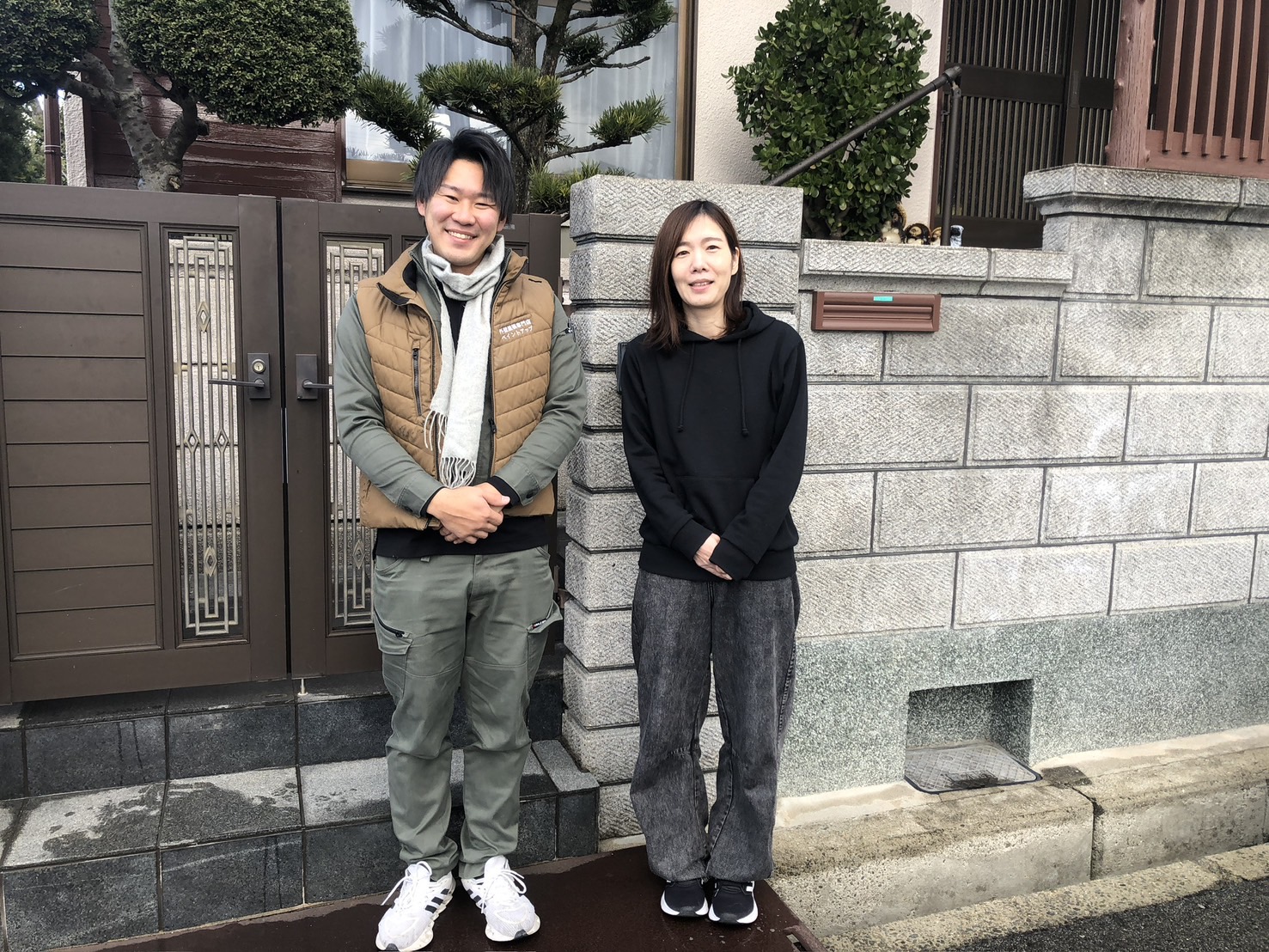 堺市南区S様邸　外壁塗装