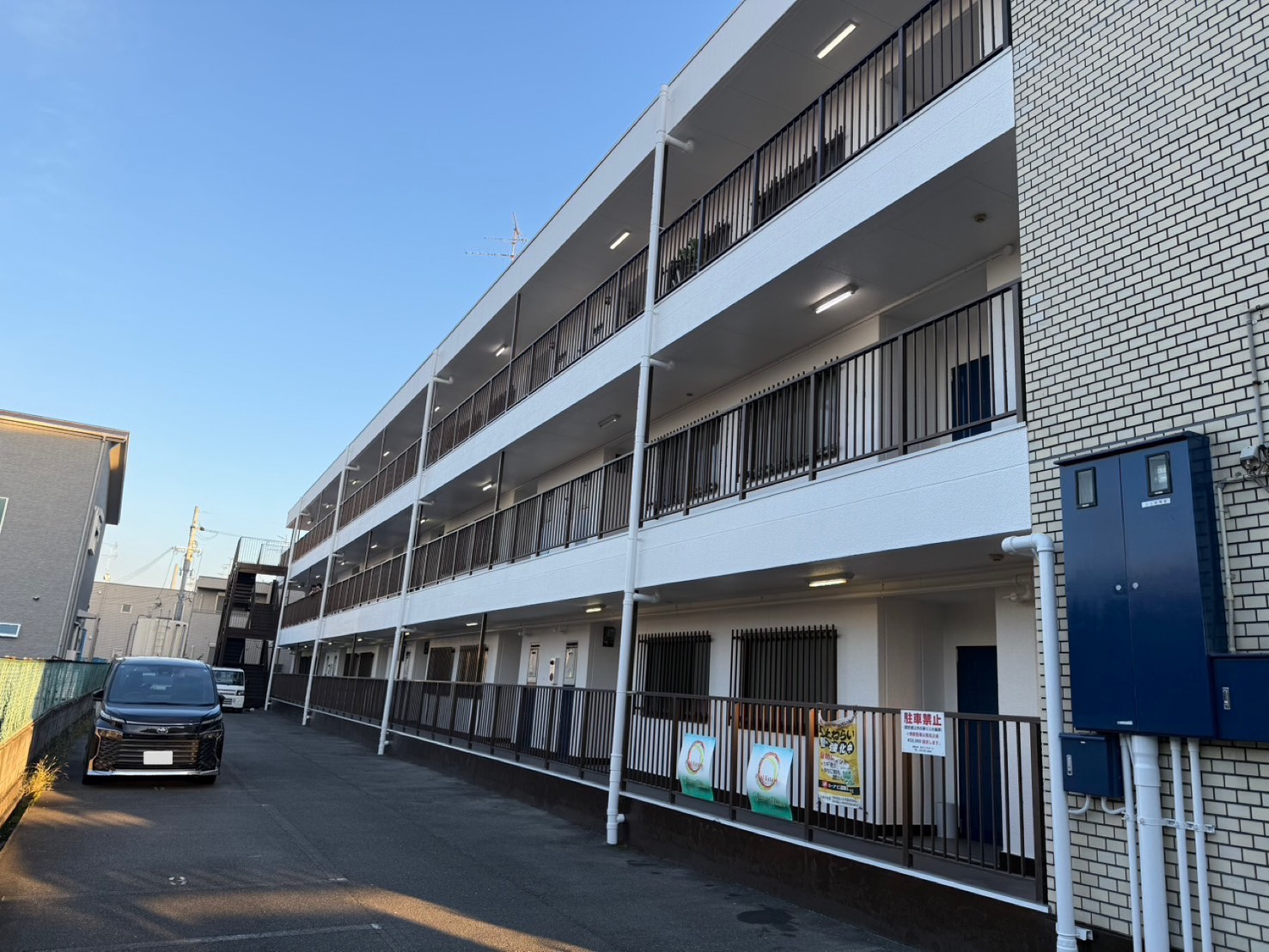 【堺市・和泉市・高石市】藤井寺市 ハイツ改修工事　完工